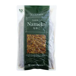 Hongos Enoki frescos japoneses Venta al por mayor Aperitivo que ahorra tiempo Compra grande