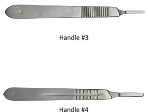 Micro cuchillas, mangos redondos de bisturí, acero inoxidable, Dental, titanio, mango de bisturí quirúrgico, equipo médico - Product Image 4