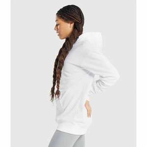 Sudadera Casual de Manga Larga para Mujer, Otoño, Invierno, Primavera, con Bolsillos, Logotipo Personalizado, Estampado Vintage Lavado, Ajuste Holgado con Capucha - Product Image 2