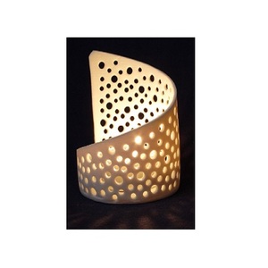 attractive iron hut <b>cage</b> candle holder with iron wire wrap hanging style t-<b>light</b> candle holder for home decoration - Product Image 3