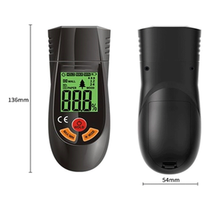 Compteur de crête PM6811A humidimètre pour bois numérique 3 indicateurs <span class=keywords><strong>testeur</strong></span> de teneur en <span class=keywords><strong>humidité</strong></span> murale - Product Image 3