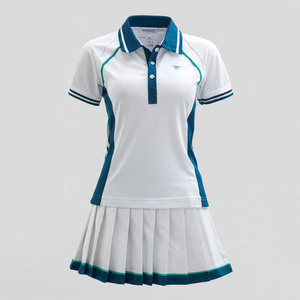 Tenues de tennis pour femmes et hommes, vêtements de sport, hauts à manches courtes, shorts d'entraînement, ensembles légers de tenues de tennis - Product Image 6
