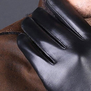 Genuine Leather <b>Gloves</b> for Driving Comfortable Fit Leather <b>Gloves</b> for Men and Women - Product Image 5