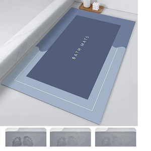 Non-Slip Magic Water <b>Absorbing</b> <b>Bath</b> <b>Mat</b> 40x60 cm 3.5 mm Thick Square - Product Image 1