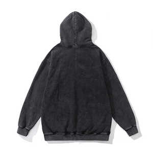 Dernier arrivage vente en gros de sweats à capuche délavés à l'acide pour adultes vêtements de ville Offre Spéciale sweatshirts à capuche délavés à l'acide pour hommes - Product Image 2