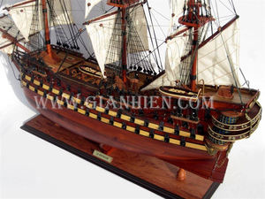 Gia Nhien Fabricant Approuver Conception Personnalisée Bas quantité minimale de commande LA BRETAGNE MODÈLE GRAND VOILIER de HAUTE QUALITÉ - Product Image 3