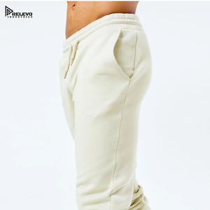 Pantalons de sport de bonne qualité, survêtements deux pièces personnalisables pour l'hiver, respirants, 100% coton, unis, pour l'entraînement physique - Product Image 4