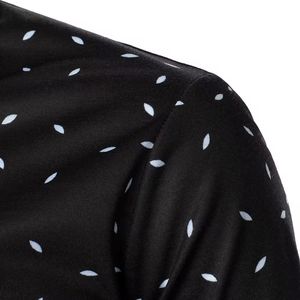 Polos pour hommes en coton imprimé sur mesure de haute qualité, manches courtes, polos respirants pour hommes de grande taille - Product Image 5