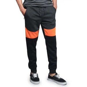Vêtements pour hommes de couleur contrastée Cordon de serrage en coton Taille moyenne Pantalon pour hommes de qualité supérieure, droit, à rayures incurvées à vendre - Product Image 5