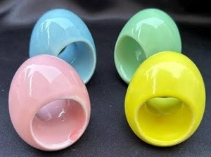 ห่วงผ้าเช็ดปากไม้มันวาวเป็นมิตรต่อสิ่งแวดล้อมสำหรับตกแต่งโต๊ะสไตล์อเมริกันสมัยใหม่พื้นที่รับประทานอาหารส่วนตัวของโรงแรมรีสอร์ตหรูหรา - Product Image 3