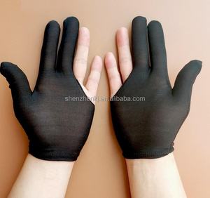 Hot Cue Guantes de billar francés Tiradores de piscina 3 dedos Diseño de mano izquierda XXL/XL Accesorios Billar chino de nueve bolas - Product Image 2