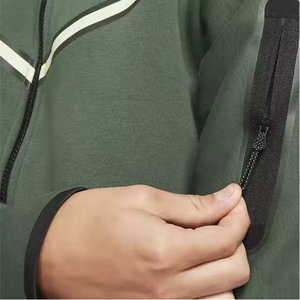 Chándales para hombre Conjuntos de 2 piezas Trajes de chándal para hombre Trajes de chándal de manga larga Atlético Cremallera completa Conjuntos deportivos activos Personalizar OEM - Product Image 3