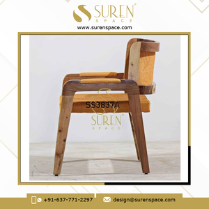 เก้าอี้รับประทานอาหารหนังเทียมจากดีไซเนอร์ชาวอินเดียเก้าอี้รับประทานอาหารที่มีคุณภาพหลากหลาย - Product Image 3