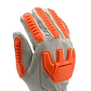 Gants de travail industriels anti-chocs TPR de haute qualité Gants résistants aux chocs de travail pour hommes - Product Image 4