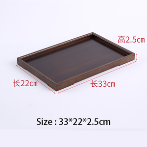 Plateau de service en bois pour hôtels et restaurants, design élégant avec finition de qualité supérieure - Product Image 6