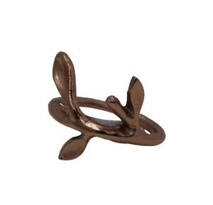 Rond de serviette en Bronze de haute qualité porte-serviettes en métal de qualité supplémentaire génial vaisselle décor de Table approvisionnement de mariage vente chaude - Product Image 3