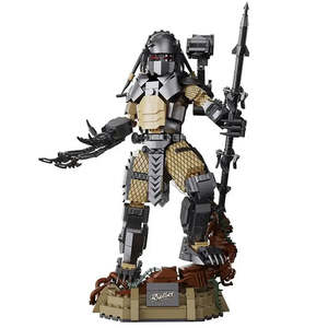 For Lego Moc Predator Alien <b>Block</b> <b>Set</b> 1:6 Scale Plastic <b>Building</b> Kit - Product Image 1