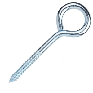 JSCREW <span class=keywords><strong>Vis</strong></span> à bois à usage intensif en acier inoxydable, taraudage des yeux, crochet mural suspendu pour intérieur et extérieur, raccord pivotant, fermoir en O - Product Image 1