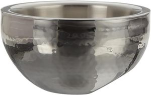 Vente chaude en aluminium métal nouvelle conception bol à fruits finition nickelée brillante bol en métal décoratif bol à fruits - Product Image 2