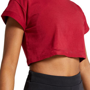 T-shirts courts pour femmes, d'été, à manches courtes, design de haute qualité, décontracté, écologique, col rond, séchage rapide, respirant, vente en gros - Product Image 4