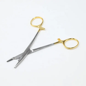 BSZ SURGICO haute précision Durable en acier inoxydable Olsan porte-aiguille 16CM manuel Instrument chirurgical premiers soins chirurgie générale - Product Image 4