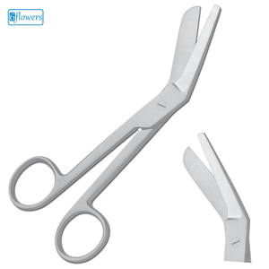 BURNHAM Manuel En Acier Inoxydable Bandage Plâtre Ciseaux Base D'instruments Chirurgicaux - Product Image 1