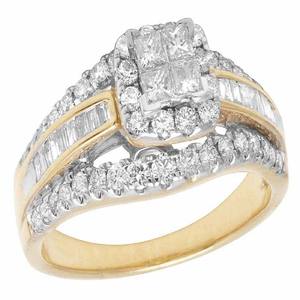 Élégant S925 argent Moissanite ensemble de mariée glacé bagues de fiançailles de mariage pour les femmes bijoux fins cadeau - Product Image 2