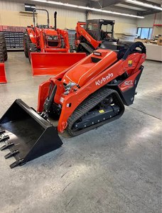 Cargadora de dirección deslizante Kubota SCL1000 usada, diésel, tipo oruga, naranja, equipo de construcción de servicio pesado, 75KW, 3 años de garantía - Product Image 4