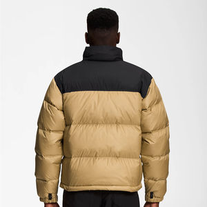 Veste bouffante personnalisée de haute qualité pour hommes Manteau d'hiver multicolore brillant à la mode Veste bouffante en tissu du fabricant direct pour hommes - Product Image 5