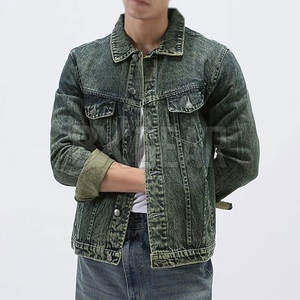 Venta caliente Nueva llegada Jeans Chaqueta para hombres Estilo único Transpirable Hombres Jeans Chaqueta en el mejor material - Product Image 2