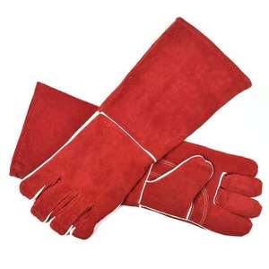 Guantes de Trabajo de Cuero Resistentes para Soldadura con Ajuste Flexible y Máxima Protección en Entornos Industriales - Product Image 2