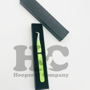 Nouvelle pointe pointue 65 degrés Volume extension de cils pince à épiler Top vente vison travail rapide pince à cils OEM accepter pince à épiler durable - Product Image 3