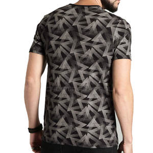 Camiseta Casual para Hombre con Estampado Sublimado, Manga Corta, Diseño Ligero para el Verano, Estilo Urbano Diario - Product Image 3