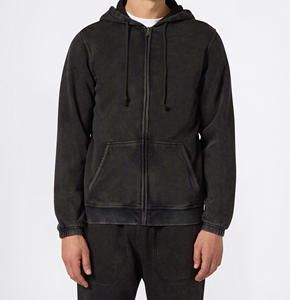 Sudadera con Capucha Personalizada para Hombre, Informal, de Invierno, Corte Regular, Forro Polar, Impermeable, con Cremallera - Product Image 2