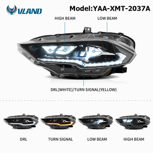 Vland ไฟหน้ารถ LED ด้านหน้าแบบกำหนดเองสำหรับ <span class=keywords><strong>Ford</strong></span> <span class=keywords><strong>Mustang</strong></span> S550 GT <span class=keywords><strong>2018</strong></span> 2019 2020 2021 2022 2023 2024 - Product Image 3