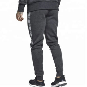 Customized Men Hoodie Pullover Sports Casual <b>Cardigan</b> 2 Piece Set Custom Embroidered Logo Men's Pure 100% Cotton Tracksuit Set - Product Image 4