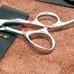 Juego de 10 piezas personalizado de alta calidad de tijeras para el cabello de acero inoxidable afiladas curvas, instrumentos quirúrgicos veterinarios de etiqueta privada - Product Image 6