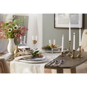 Jarrón de Hierro Costero Moderno Minimalista Hecho a Mano de Lujo Premium, Jarrón de Flores de Mesa Ecológico Plateado de Tendencia Única - Product Image 2