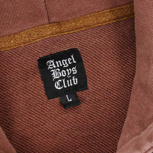 Acepte logotipo personalizado de gran tamaño desgastado ácido lavado Terry Hoodie Raw Hem recortado sudaderas con parte inferior cortada Vintage hombres sudaderas con capucha - Product Image 6