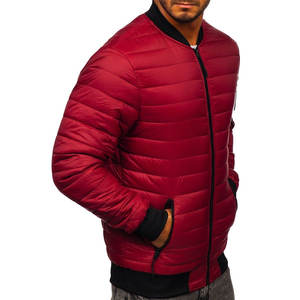 Chaqueta Bomber de alta calidad de nuevo estilo de diseño para hombres, chaqueta de invierno Bomber para hombres por encargo - Product Image 3