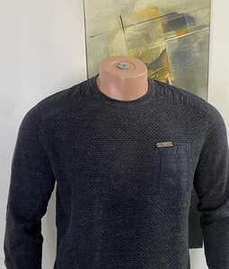 Gran oferta, Camiseta 100% de algodón para hombre, Camiseta de algodón pesado de manga larga con estampado personalizado de nuevo estilo holgado - Product Image 2