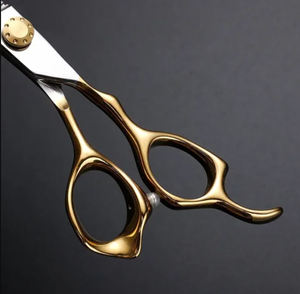 Ciseaux de coupe de cheveux de Salon professionnel Ciseaux amincissants ergonomiques ultra-pointus de 6.0 pouces pour stylistes et barbiers droitiers/gauchers - Product Image 3