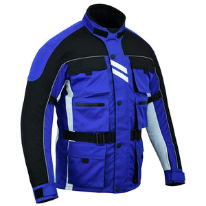 แจ็คเก็ตขี่จักรยานหุ้มเกราะกันน้ำกันลมสำหรับผู้ชายฤดูหนาวพิมพ์โลโก้ตามสั่งสำหรับแข่งรถมอเตอร์ไซด์การท่องเที่ยวระบายอากาศได้ใส่สบาย - Product Image 3