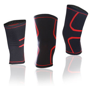 Unisex High Quality Nylon Compression <b>Knee</b> <b>Sleeve</b> Customizable Logo Color Breathable Design Heat-Transfer Printing Weightlifting - Product Image 4