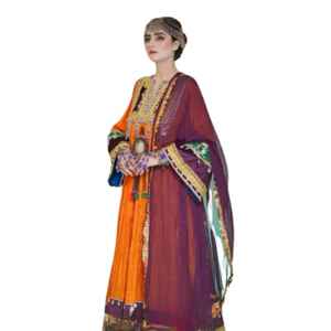 Dernières robes KUCHI afghanes brodées à la main pour femmes au prix de gros et à bas quantité minimale de commande Robes sur mesure - Product Image 4