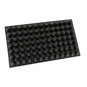 <b>Plastic</b> Nursery <b>Tray</b> Round 72 Cell With Drainage Hole For Seedling Germination Hydroponic Cultivation - Product Image 3