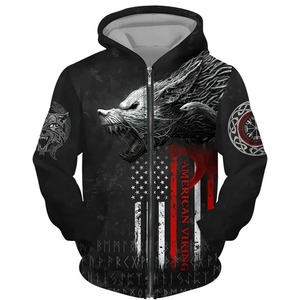 Sweats à capuche pour hommes Sublimation Fitness sur mesure vêtements de sport 100% coton sweats à capuche imprimés sublimés pour homme - Product Image 6