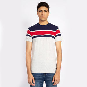 T-shirt d'été pour hommes 240g coton T-shirt unisexe à double épaule tombante Sports de rue T-shirt de couleur unie Design personnalisé - Product Image 3