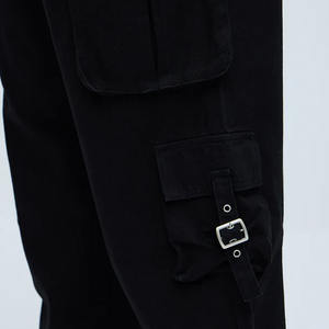 กางเกงคาร์โก้ปรับได้พร้อมกระเป๋าผ้าฝ้ายนุ่มระบายอากาศและสบายมีหลายกระเป๋า2026ดีไซน์ทรงตรงพอดีตัว - Product Image 6