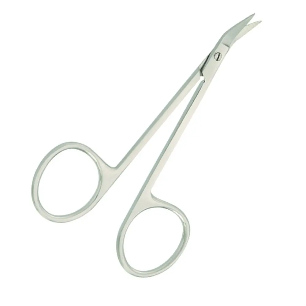 Stainless Steel Converse Surgical Scissors 10cm End 2.5cm Angled Procedures Used for elevating the conjunctival flap